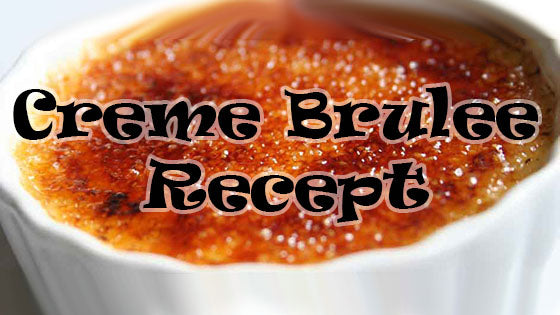 Crème brûlée recept